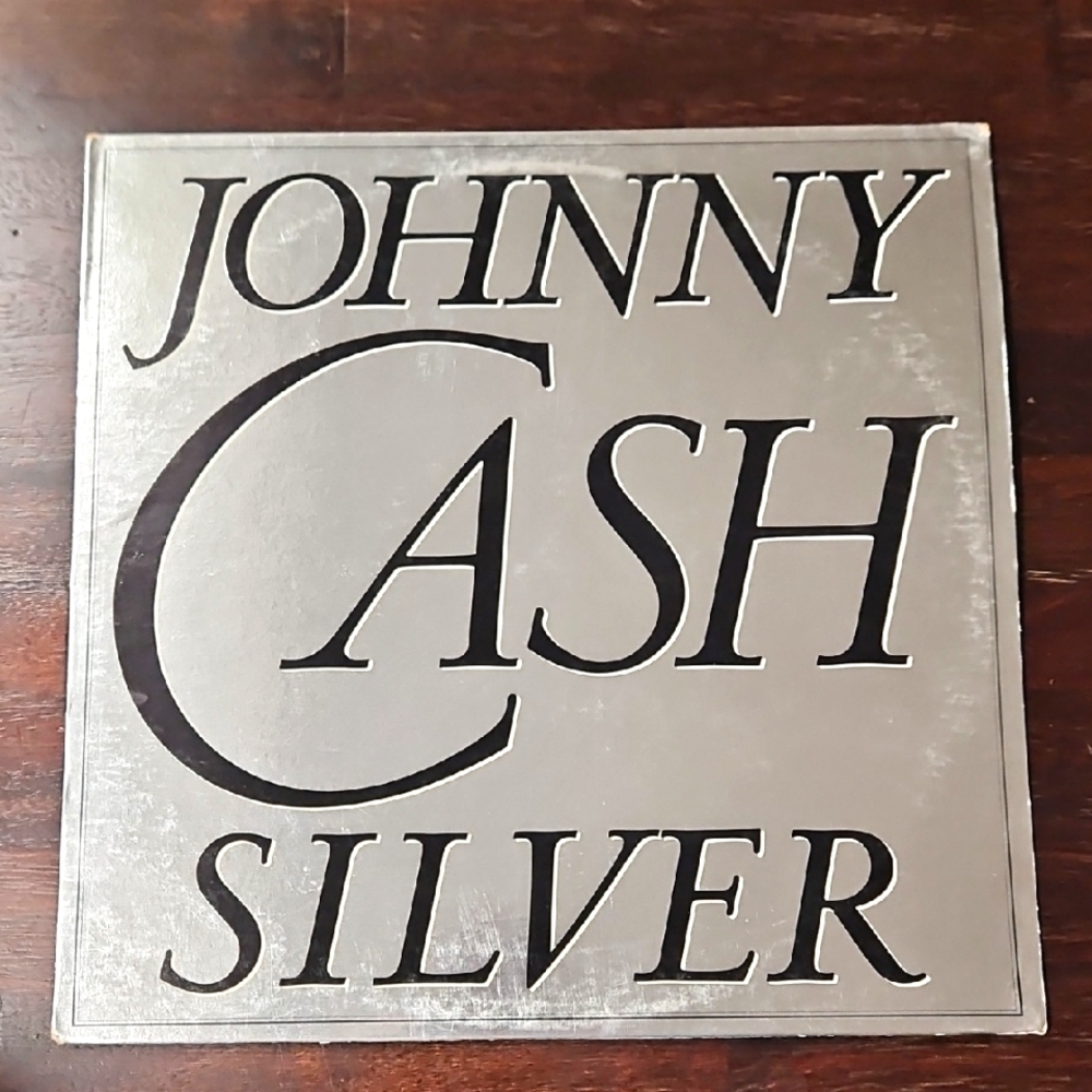 1979 Johnny Cash Silver Vinyl Record Album